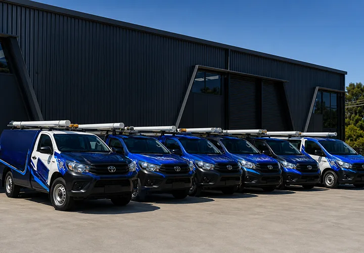 Service vans ready for Carramar callouts