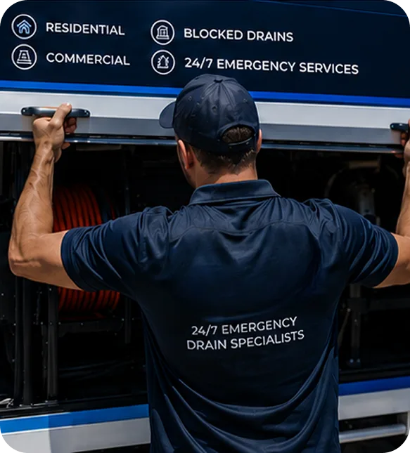 Licensed blocked drain plumber servicing a Carramar home